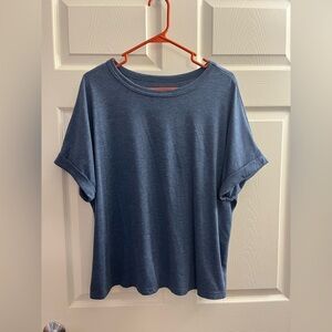 Casual Blue Women's Top